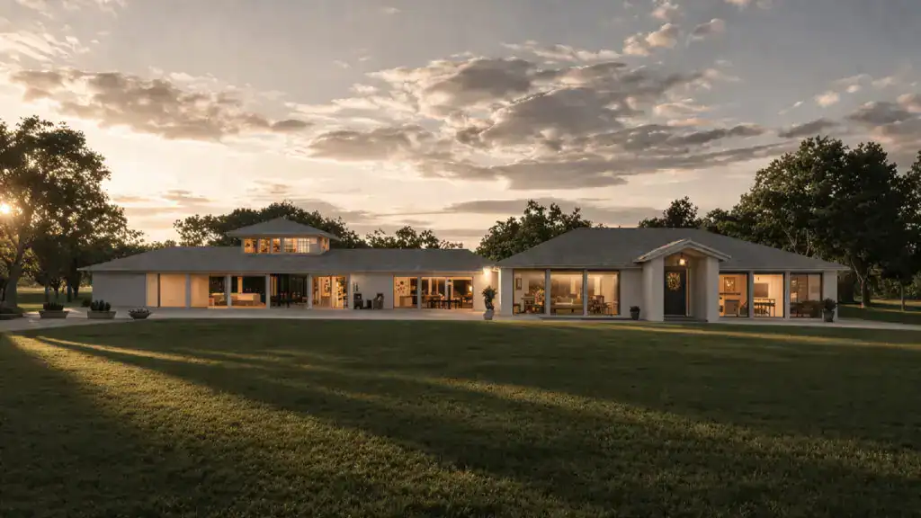 estate house at all inclusive wedding venue in texas bridal suite